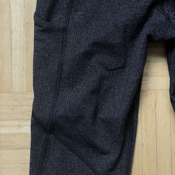 Lululemon Speed Tight V Leggings Womens Size 6  High Rise Grey Herringbone - Picture 8 of 10